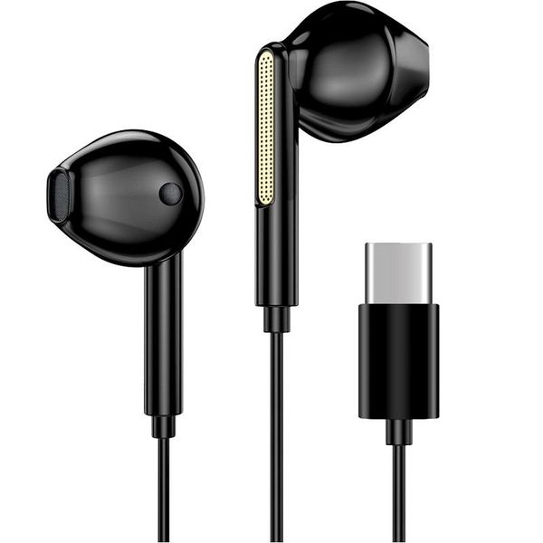 Abodos Type-C Super Bass Noise Reduction Earphones