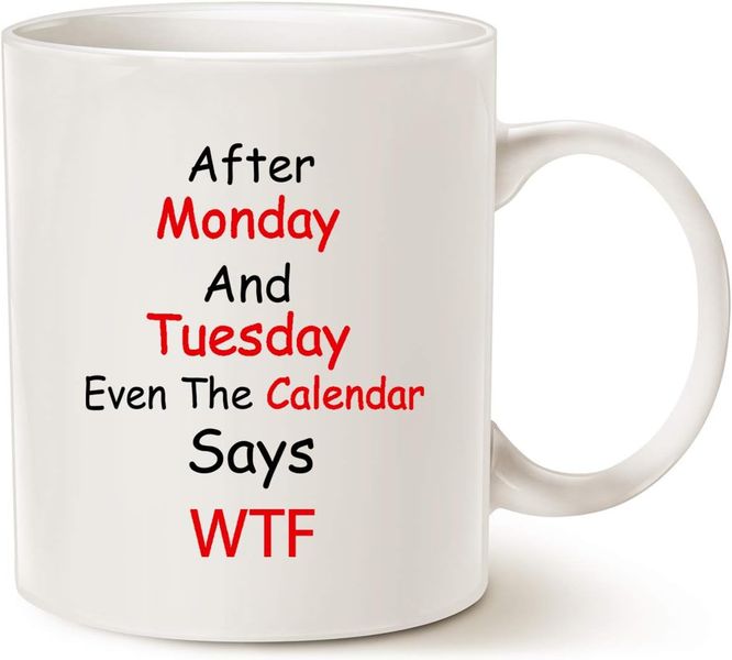 Says WTF-Valentines-Father's day-Mother's day-Christmas Mug