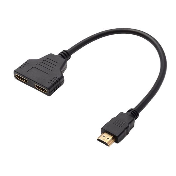 HDMI Splitter 1x2 1080P Adapter Compatible with Xbox PS3 DVD HDTV PC