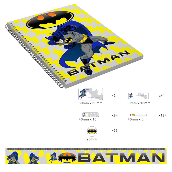 Batman Stationary Kit