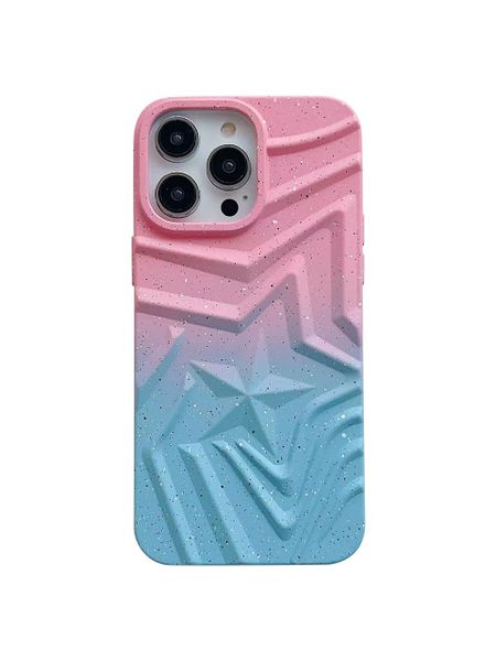 Star Phone Case Glitter TPU Back Cover Compatible with iPhone 14 Pro Max