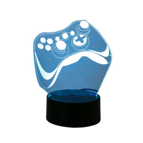 Touch Control 7 Color Gaming 3d Night Light &amp; Gaming Atmosphere Lamp