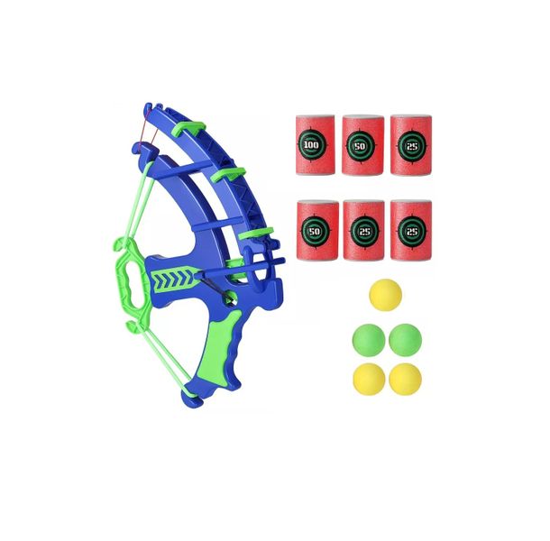 Boss Fun &amp; Safe 12 Piece Target Practice Archery Bow &amp; Foam Ball Set
