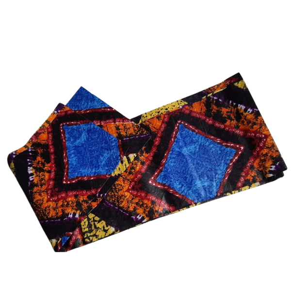 Bazin - Authentic Hand-Dyed Cotton Fabric from Africa - Colourful