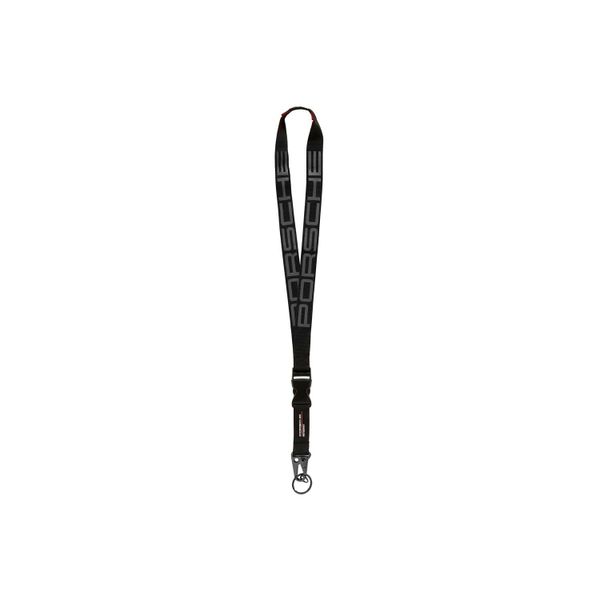 Porsche Motorsport Logo Lanyard - Black