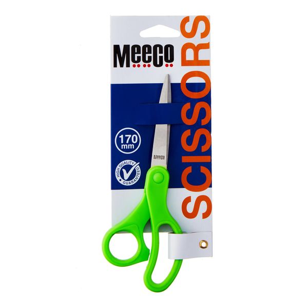 Meeco Executive Neon Scissors - 170mm - Green