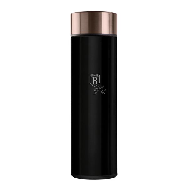 Berlinger Haus 500ml Vacuum Flask with LED Temperature Display - Black Rose