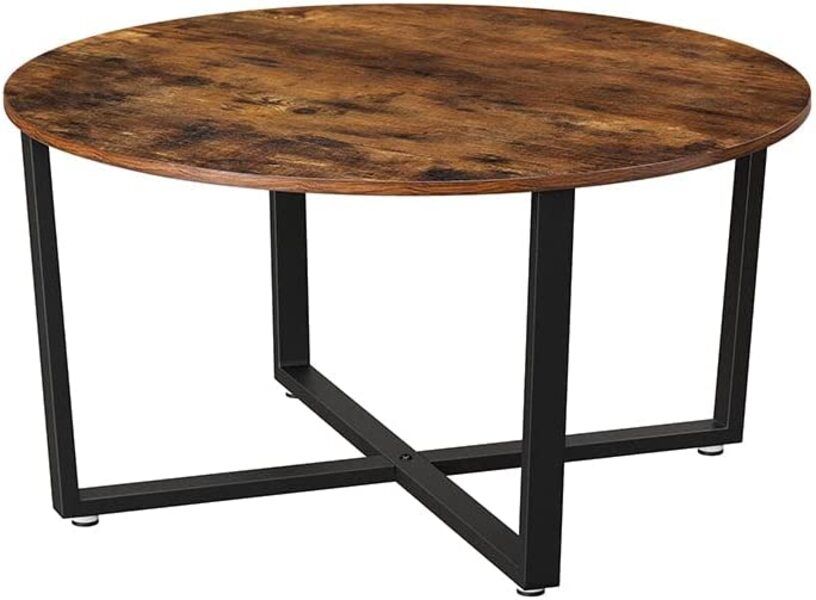 Industrial Style Round Coffee Lounge Canteen Table