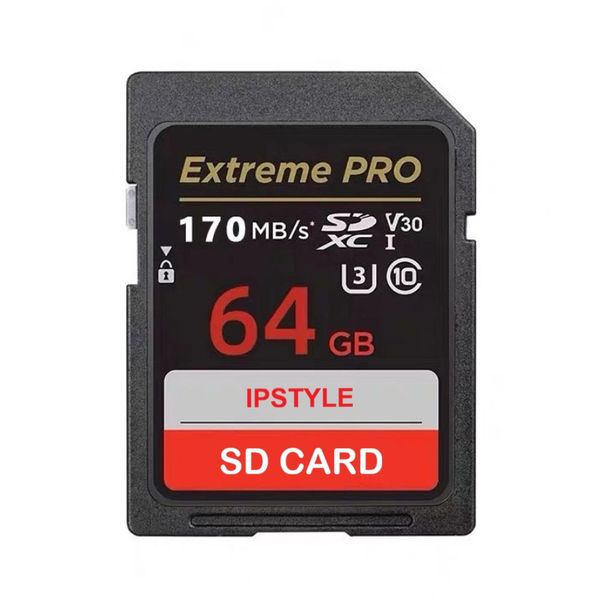 Extreme PRO SD Card 32GB 64GB 128GB Flash Memory Card for Camera
