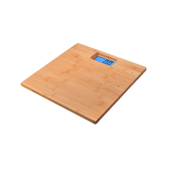 Elegant Bamboo High Capacity Digital Body Scale