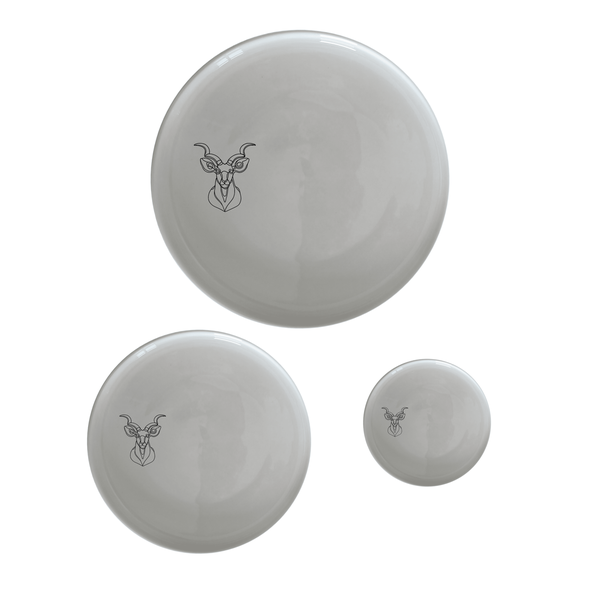 Kudu Spiral Horns Dinnerware Set of 12 - Range 1