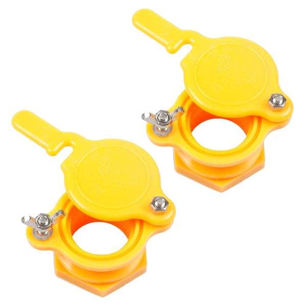 Garden Beekeeping Honey Gate Valve Extractor For Bottling Set of 2 (12cm)