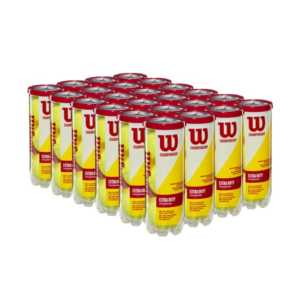 Wilson Championship Extra Duty - Case of 3 Ball Tin's (72 Balls)