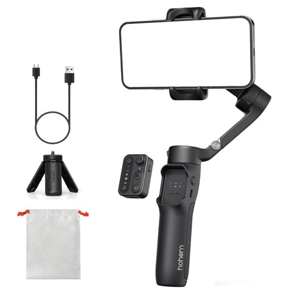 Hohem iSteady X3 SE Gimbal Stabilizer for Phone, 3-Axis Portable&amp;Foldable