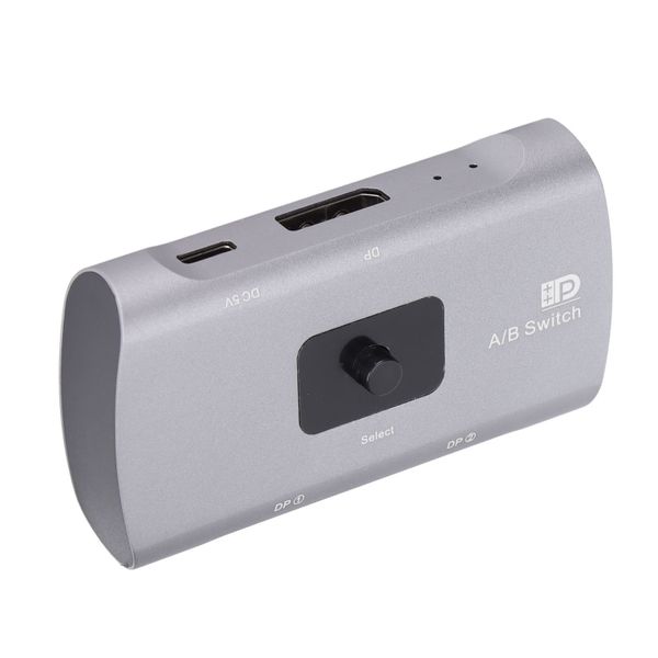 DP A/B Compatible with Switch 4K 60Hz Converter with Power Supply