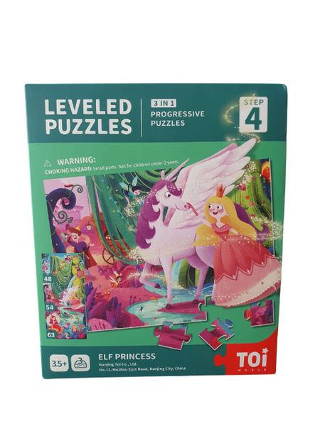 Leveled Puzzle Step 4 - Elf Princess