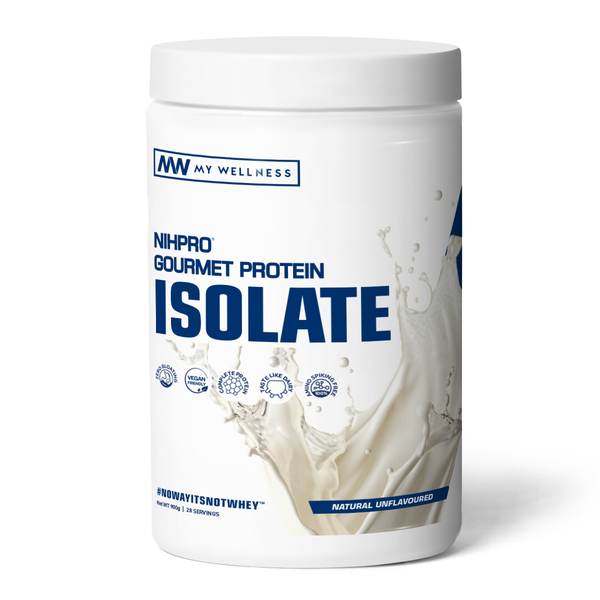 Nihpro Gourmet Protein Isolate 900g Natural Unflavoured