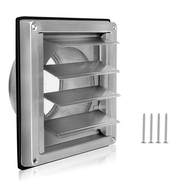 Ventilation Grille 150mm Stainless Steel Air Vents Cover