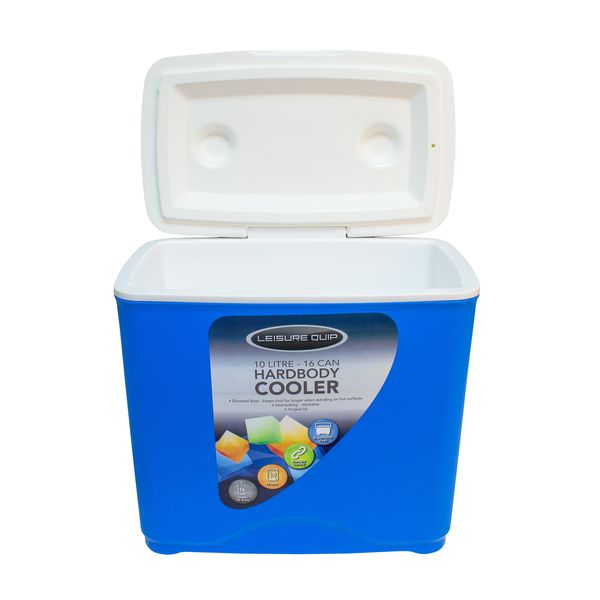 Leisure Quip Hard Body Cooler Box Blue Capacity 10L/ 16 Cans