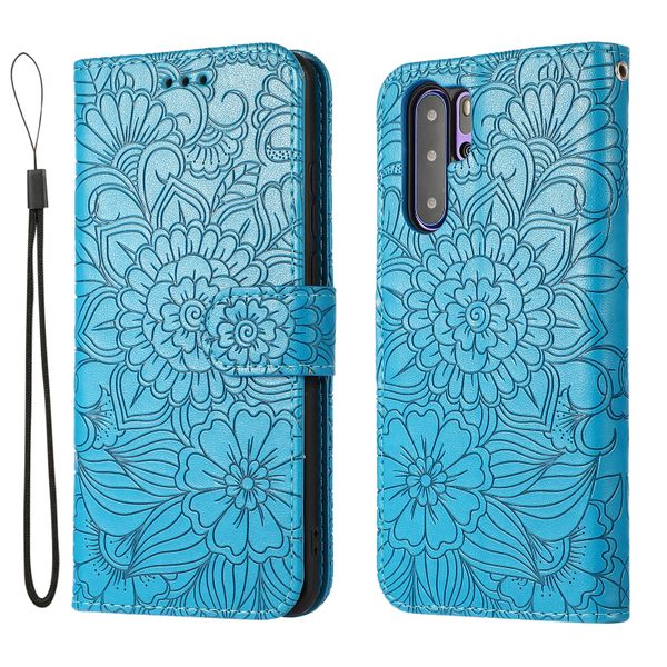 Skin-Feel Embossed Phone Case Compatible with Huawei P20 Lite