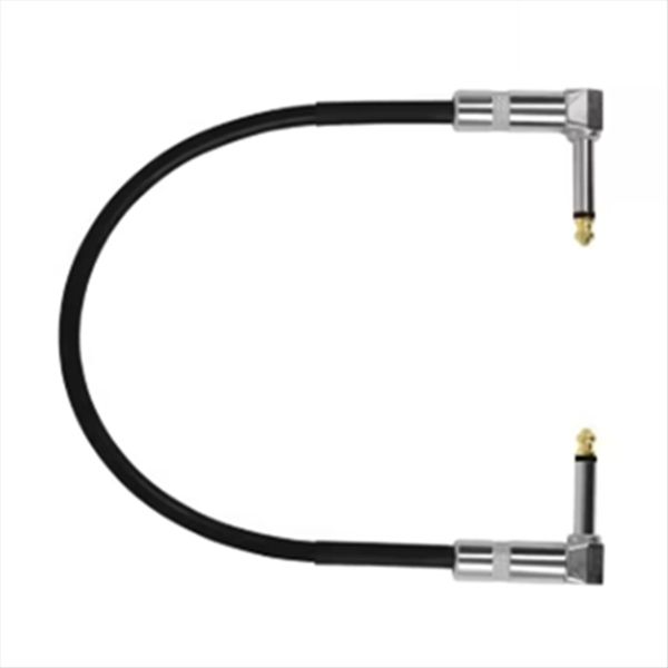 50cm Guitar Effects Pedal Cable Flat Patch Connector 6.35mm Plug Wire Adapt