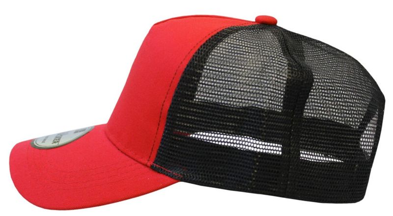 Red With Black Mesh image