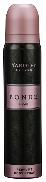 Yardley Bond Street Female No 33 Perfume Body Spray