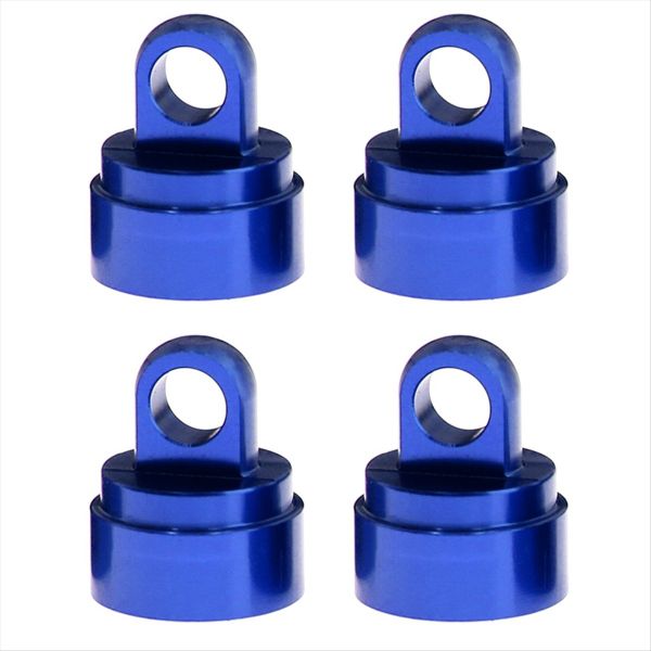 4Pcs Machined Alloy Shock Caps For Traxxas Slash 2Wd 4Wd Red
