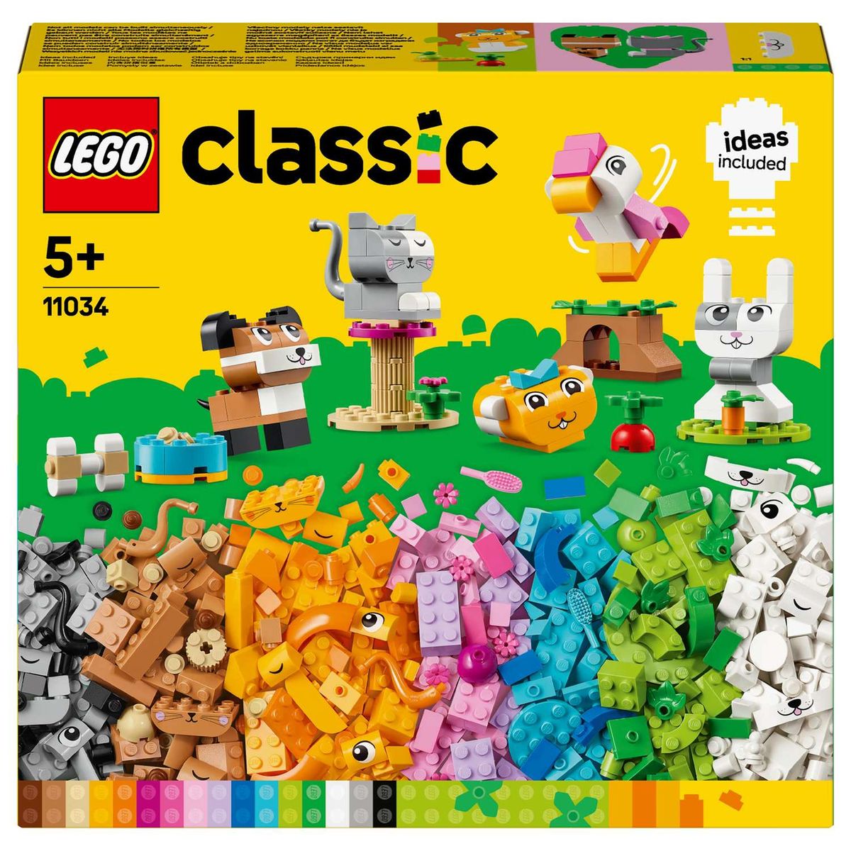 lego classic creative pets 450 pieces