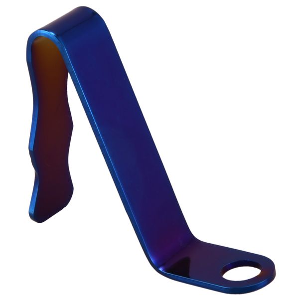 Motorcycle Helmet Hook, Fixed Base of Colorful Titanium Alloy Helmet Hook,