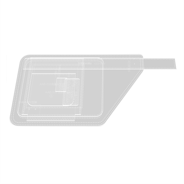Acrylic Leather Templates For Capacity Crossbody Backpack Aab-533