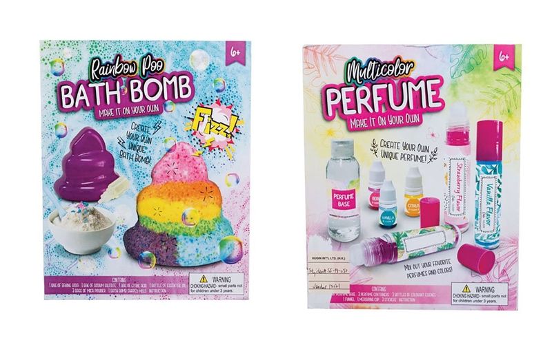 DIY Make Your Own Bath Bombs &amp; Perfume Sets