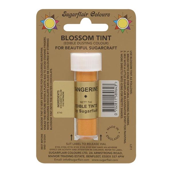 Sugarflair Edible Cake Blossom Tints Food Colour Colouring Dust Powder