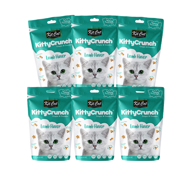 KittyCrunch Lamb Flavour (6 x 60g)