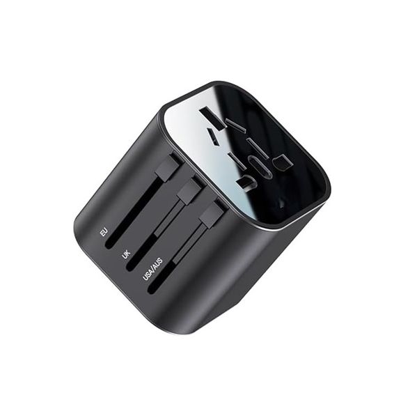 MC09 Universal Travel Adapter -Worldwide Multi-Plug with 5V/3.4A USB Output
