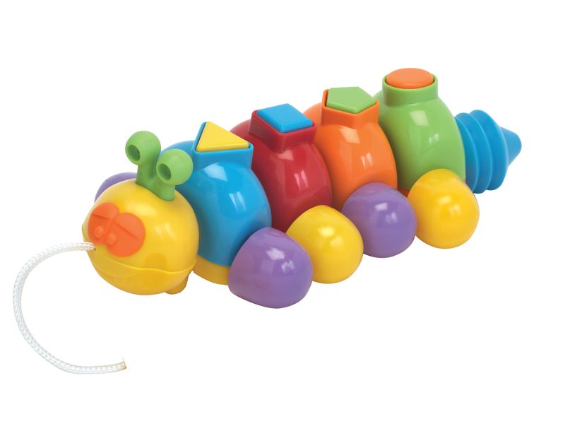 Funtime Chrissie Caterpillar Pull Along Toy
