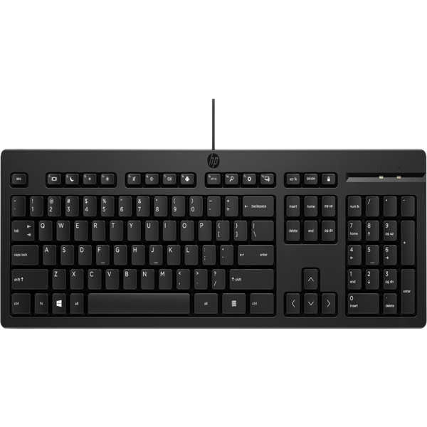 HP 125 USB wired keyboard