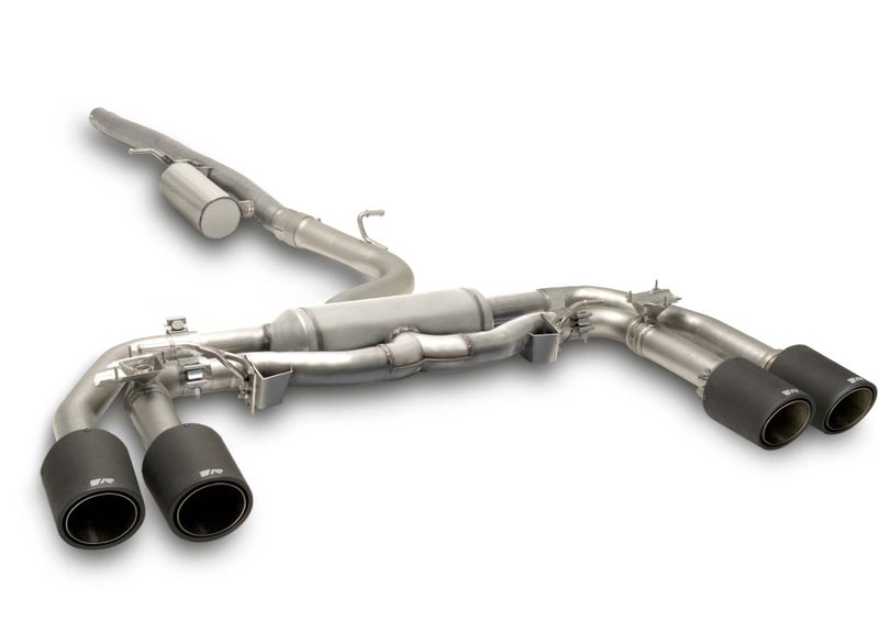 Slash Cut Carbon Tail Pipes image