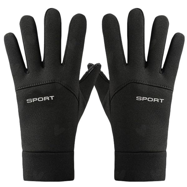 Winter Gloves for Men Cold Weather, Windproof Cycling Gloves for Men