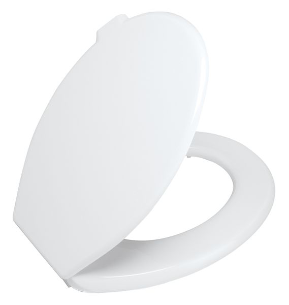 Wenko Toilet Seat - White (Thermoset Plastic)