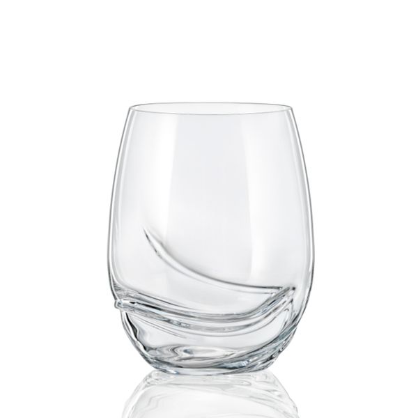 Crystalex Turbulence Crystal Tumbler Glasses 500ml - Set of 2
