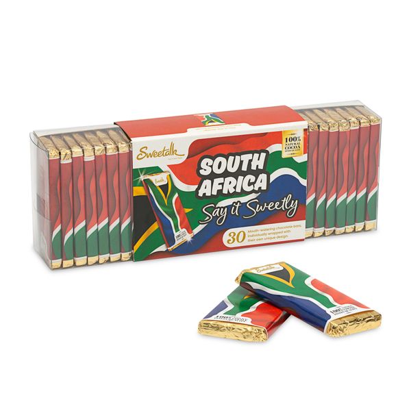 Sweetalk - South African Flag Chocolate x 30