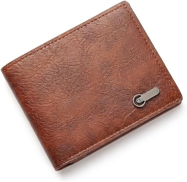 Wallet Multiple Card Slots Clear ID Window &amp; Neat Cash Compartment for Man