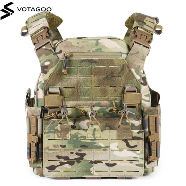 VOTAGOO tactical vest, quick release lightweight air gun vest