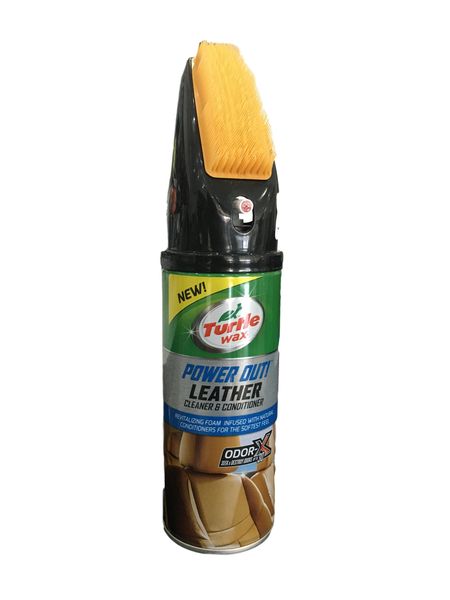 Turtle Wax Power Out Leather Cleaner and Conditioner
