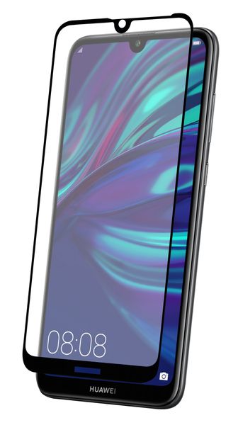 Body Glove Full Glue Tempered Glass Protector for Huawei Y7 2019 - Black