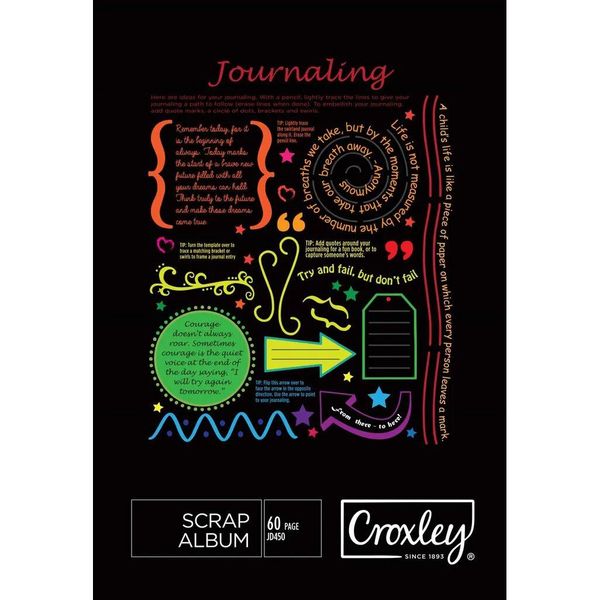 Croxley Scrap Book Stitched 60 Page 240mmx350mm