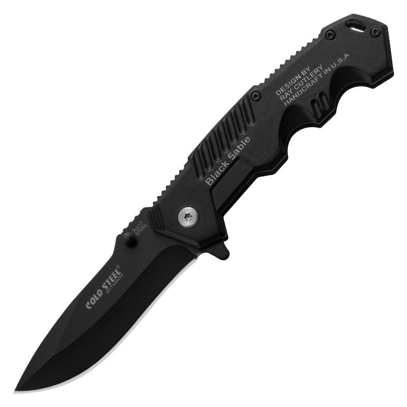 Extreme Outdoor knife, 7.75in S.S. Folding Knife for Outdoor - Black ...