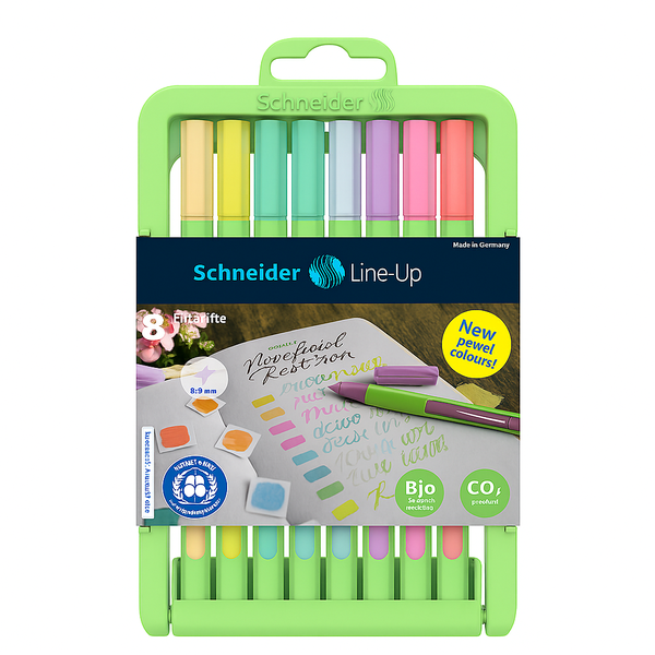 Schneider Fineliner Pastel 8's
