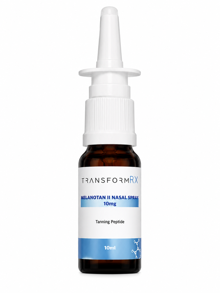 TransformRX Melanotan II Nasal Peptide Spray 10ml - Natural Golden Tan